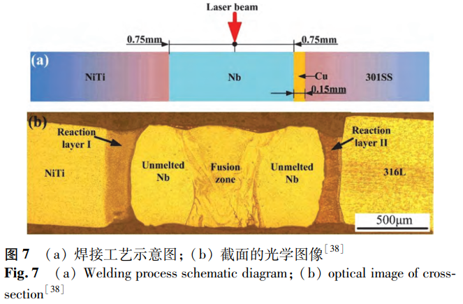面向生物醫(yī)學(xué)與高端裝備應(yīng)用：鎳鈦合金/不銹鋼異種焊接缺陷抑制、相組成調(diào)控及接頭服役性能提升技術(shù)研究進(jìn)展與核心問(wèn)題剖析